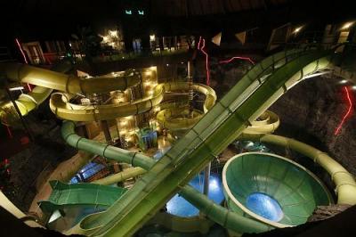 Cascade Hotel Demjén - park zjeżdżalni na Kąpielisku - ✔️ Hotel Cascade Resort Spa Demjén ✔️ Cascade Hotel działanie