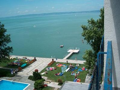 Pokoje z widokiem na jezioro w Hotelu Europa Siofok - nad samym brzegiem jeziora - Hotel Europa Siofok** - Tani Hotel z widokiem na Balaton w Siofoku