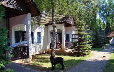 Parterowe ceglane domki Bor-B w kompleksie wczasowym Club Tihany nad Balatonem - ✔️ Club Tihany Bungalows**** ✔️ Tihany nad Balatonem