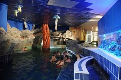 Aqua Sol Hotel Hajduszoboszlo, basen rozrywkowy w Aqua Palace - Hotel AquaSol**** Hajdúszoboszló - Hotel welness i spa w Hajduszoboszlo z wodą leczniczą