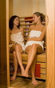 Sauna w Hotelu Welness Club Tihany nad Balatonem - ✔️ Hotel Club Tihany**** - Niedrogi hotel bezpośrednio nad Balatonem