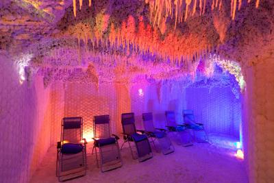 Lotus Therma Hotel & Spa Heviz, Węgry - Komora solna z solem Morza Martwego - ✔️ Lotus Termy i Spa Hotel***** Heviz ✔️ Hotel Lotus w Hevíz