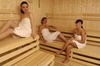 Sauna w Hotelu Marina Balatonfüred nad Balatonem