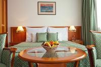 Apartamenty w Heviz - sypialnia w Hotelu Palace Palota