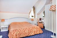 Pokój z lóżkiem francuskim w Hotelu Museum Budapeszt, w sercu miasta