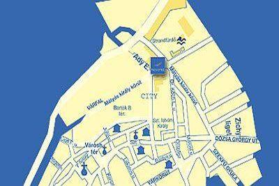 Castrum Hotel Szekesfehervar mapa orientacyjna - ✔️ Castrum Hotel**** Szekesfehervar - Castrum w Szekesfehérvár
