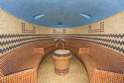 Kabina parowa w centrum welness - Czterogwiazdkowy Hotel Rubin Wellness w Budańskich górach - ✔️ Rubin Wellness Hotel Budapest ✔️ Wellness Hotel Budapeszt